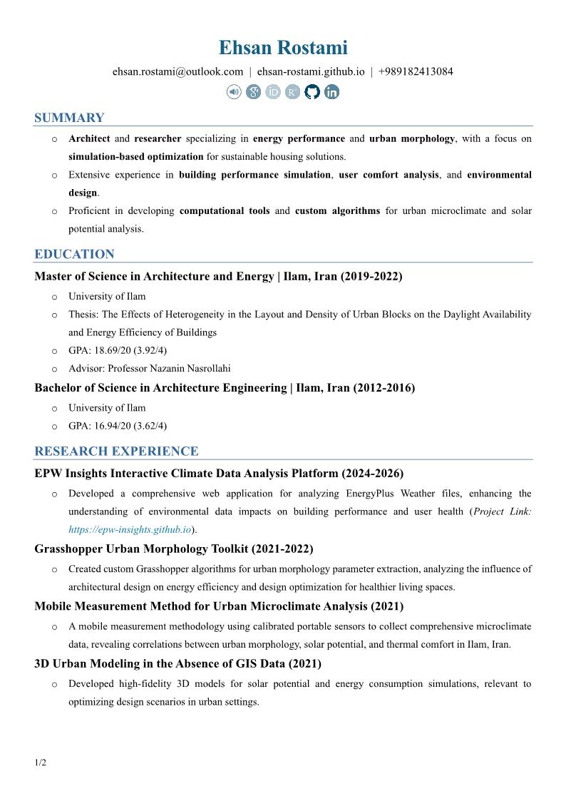 CV page 1