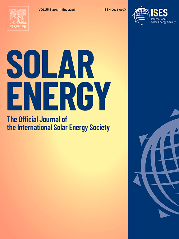 Solar Energy Journal Cover