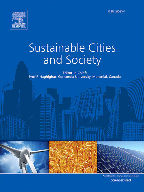 Sustainable Cities and Society Journal Cover