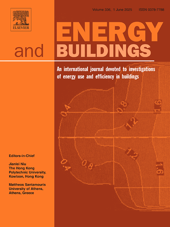 Energy and Buildings Journal Cover